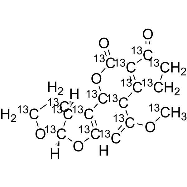Aflatoxin B2-13C17 (aflatoxin B2-13C17) 1217470-98-8